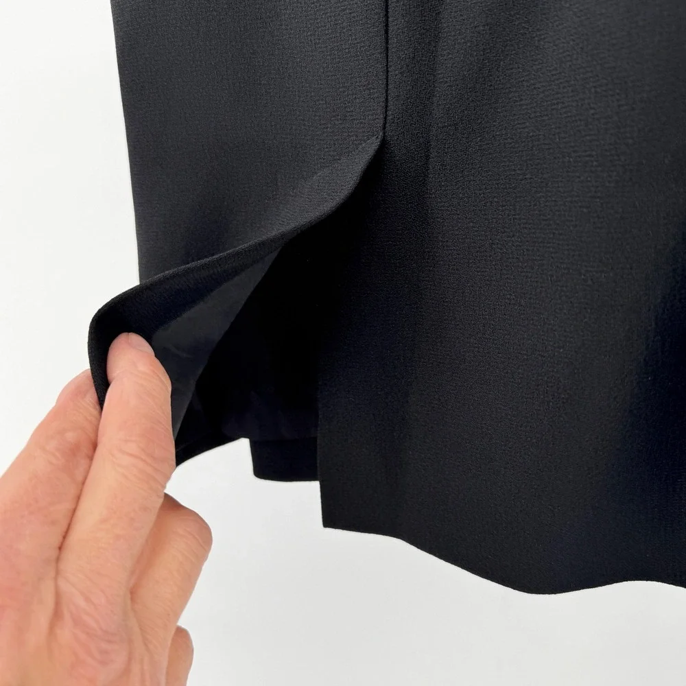 Classic Lauren Ralph Lauren Pencil Skirt Career Office Wear Black Size 12‎